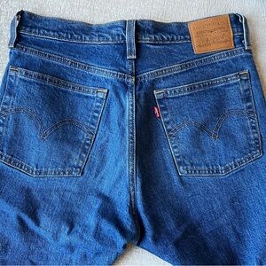 Levi's Wedgie Fit Indigo Straight Jeans